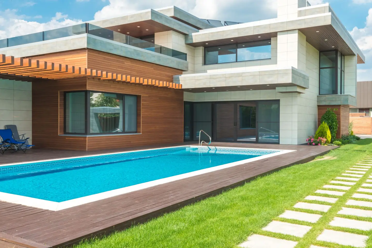 Swimming pool built in Yarrawarrah, NSW